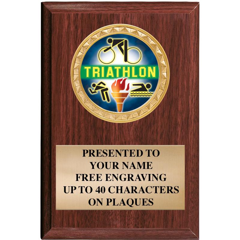 4" X 6" WOOD INSERT PLQ