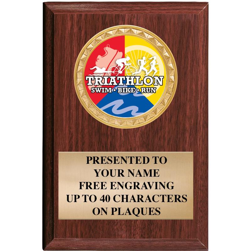 4" X 6" WOOD INSERT PLQ