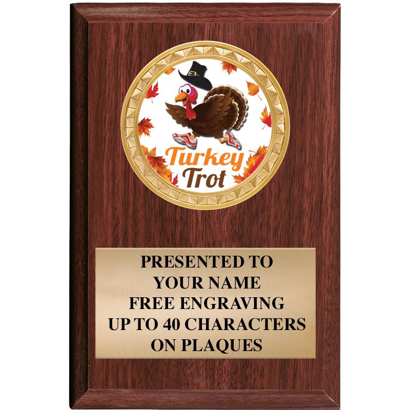 4" X 6" WOOD INSERT PLQ