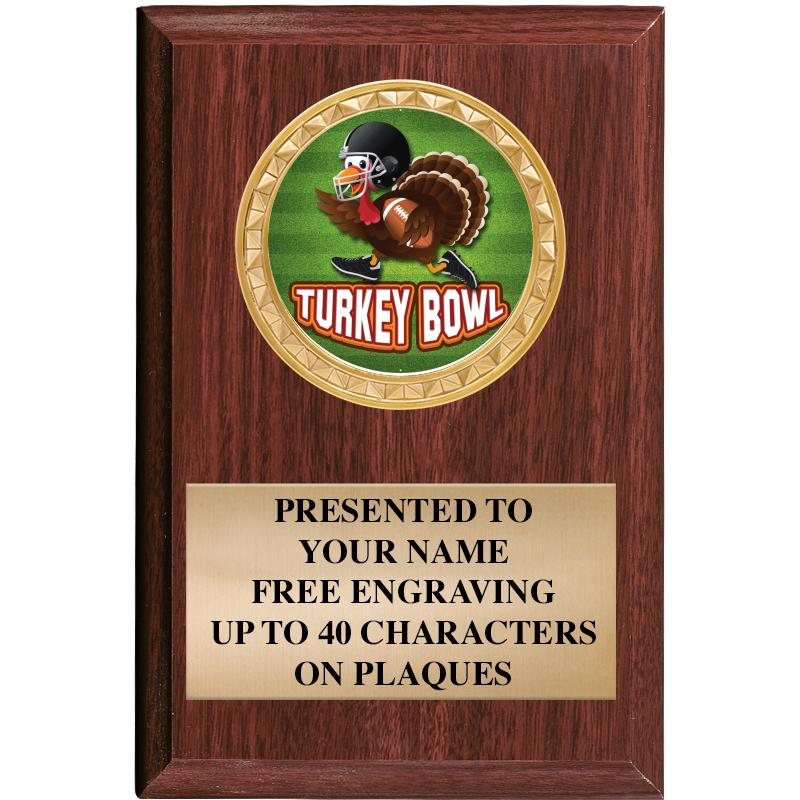 4" X 6" WOOD INSERT PLQ