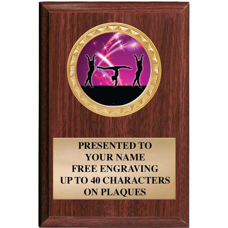 4" X 6" WOOD INSERT PLQ