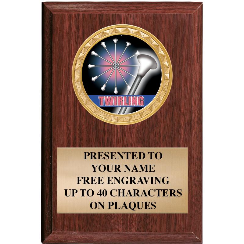 4" X 6" WOOD INSERT PLQ