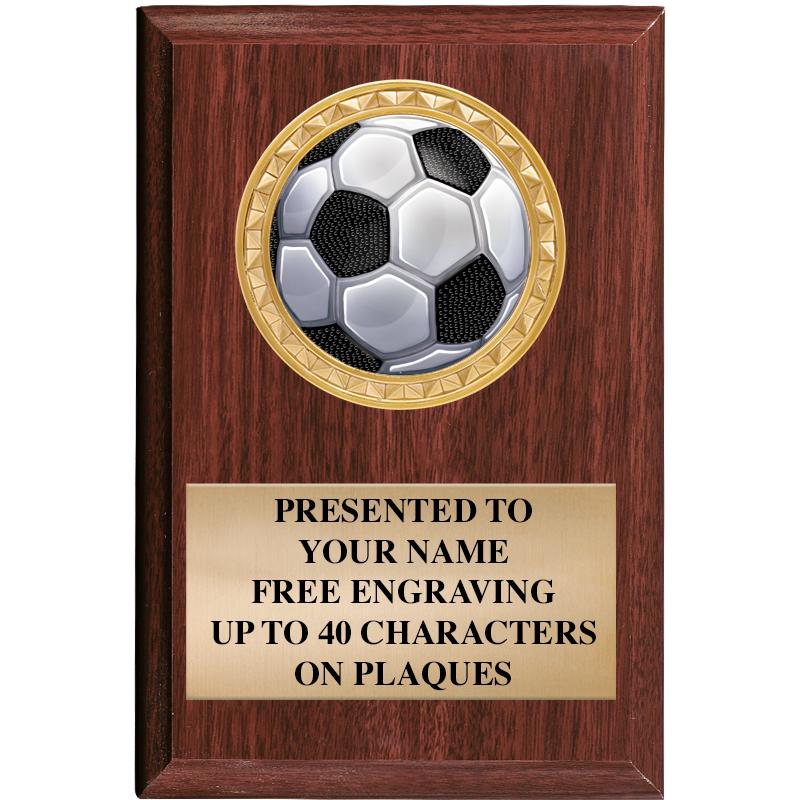 4" X 6" WOOD INSERT PLQ