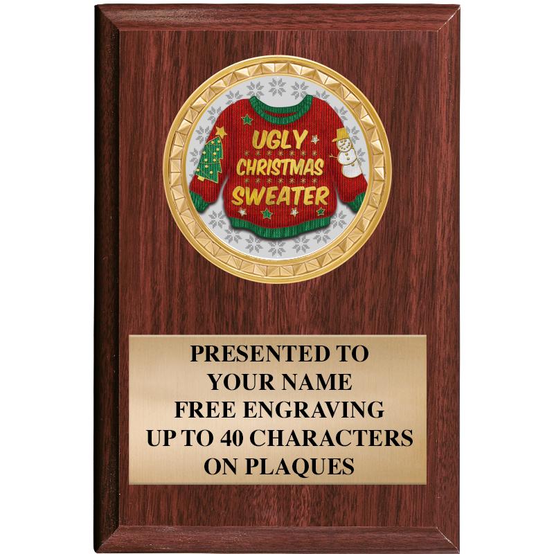 4" X 6" WOOD INSERT PLQ