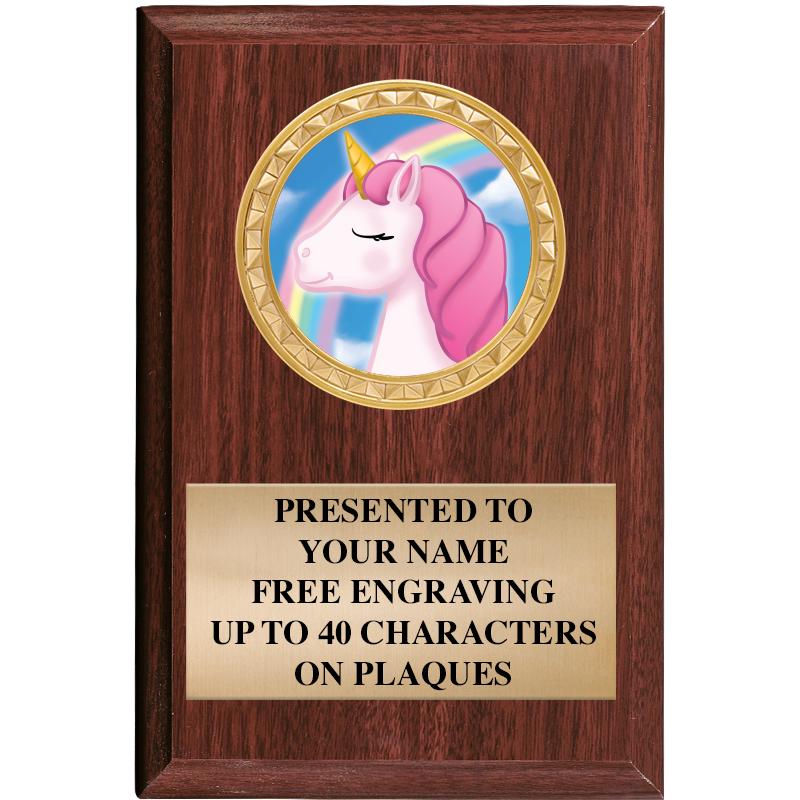 4" X 6" WOOD INSERT PLQ