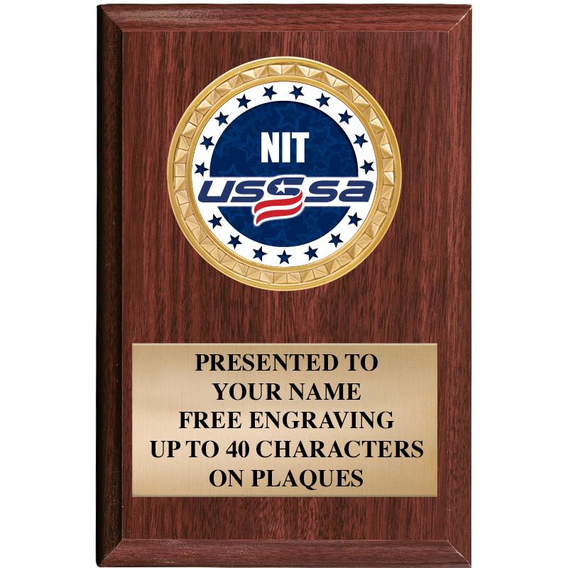 4" X 6" WOOD INSERT PLQ