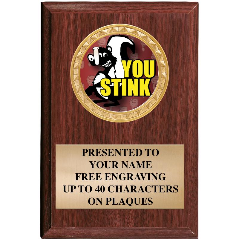 4" X 6" WOOD INSERT PLQ