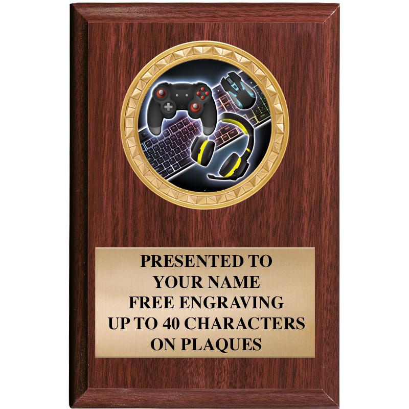 4" X 6" WOOD INSERT PLQ