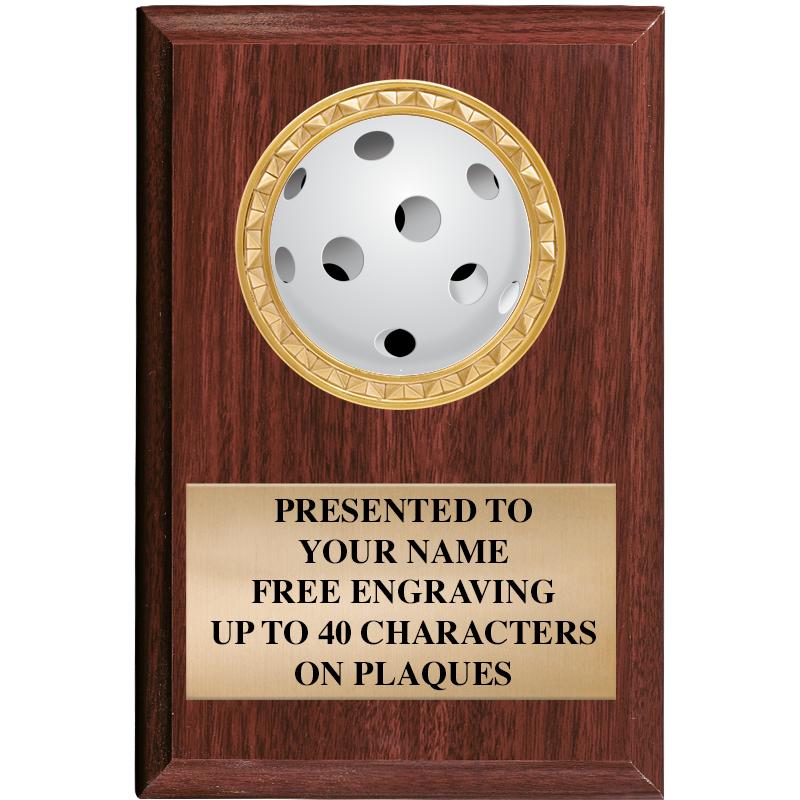 4" X 6" WOOD INSERT PLQ