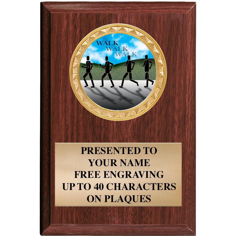 4" X 6" WOOD INSERT PLQ