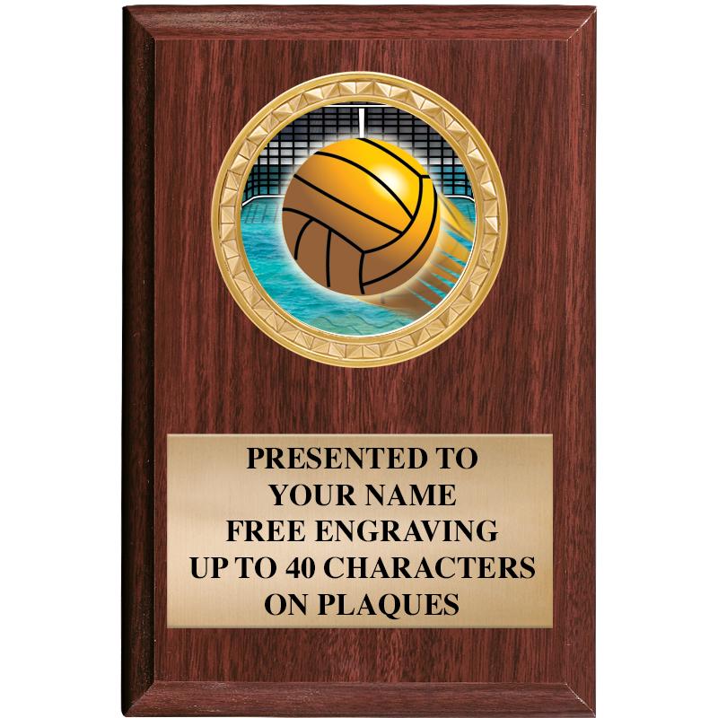 4" X 6" WOOD INSERT PLQ