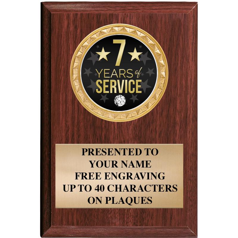 4" X 6" WOOD INSERT PLQ