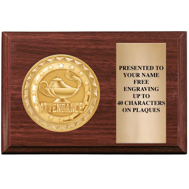 6" X 4" WOOD INSERT PLQ