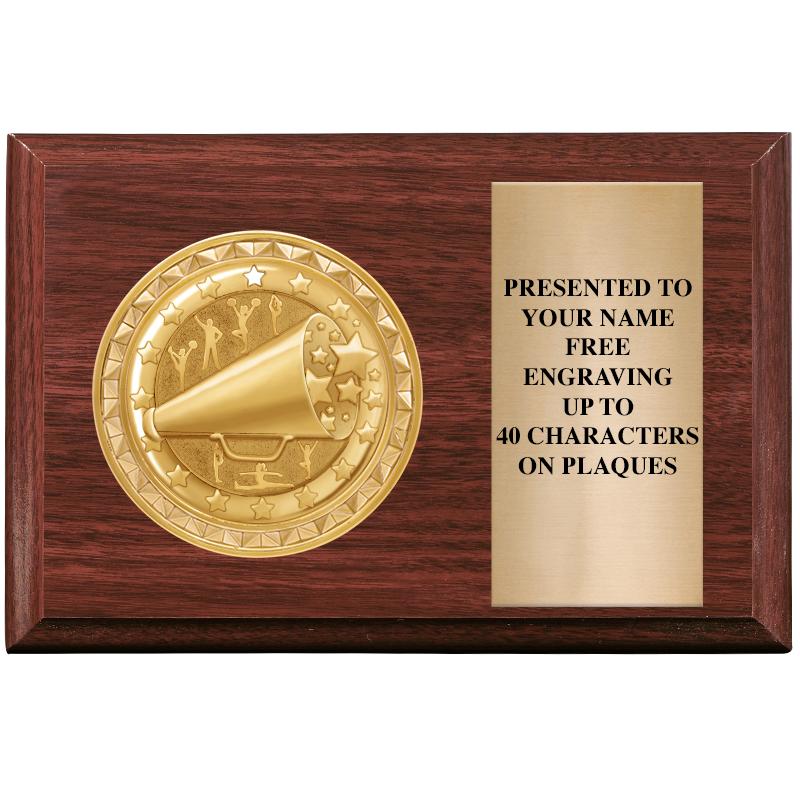 6" X 4" WOOD INSERT PLQ