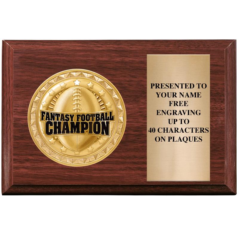 6" X 4" WOOD INSERT PLQ