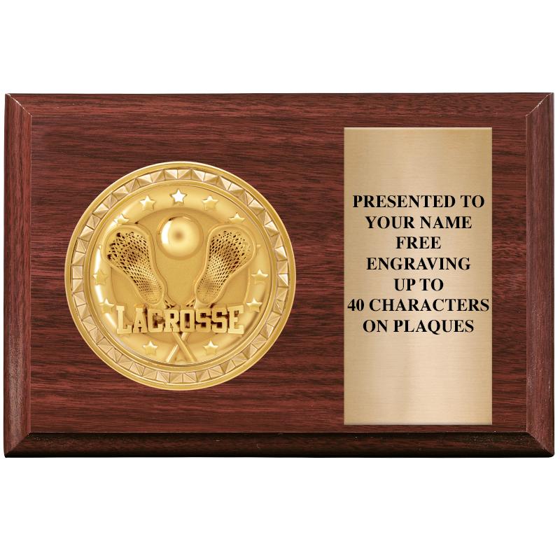 6" X 4" WOOD INSERT PLQ