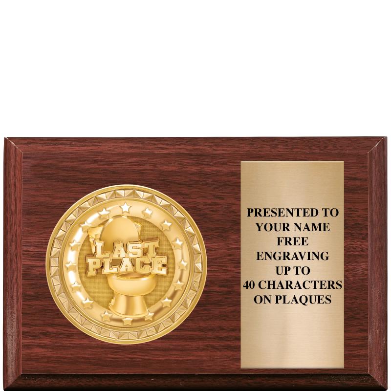 6" X 4" WOOD INSERT PLQ