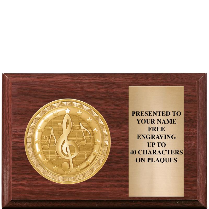 6" X 4" WOOD INSERT PLQ