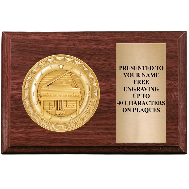 6" X 4" WOOD INSERT PLQ