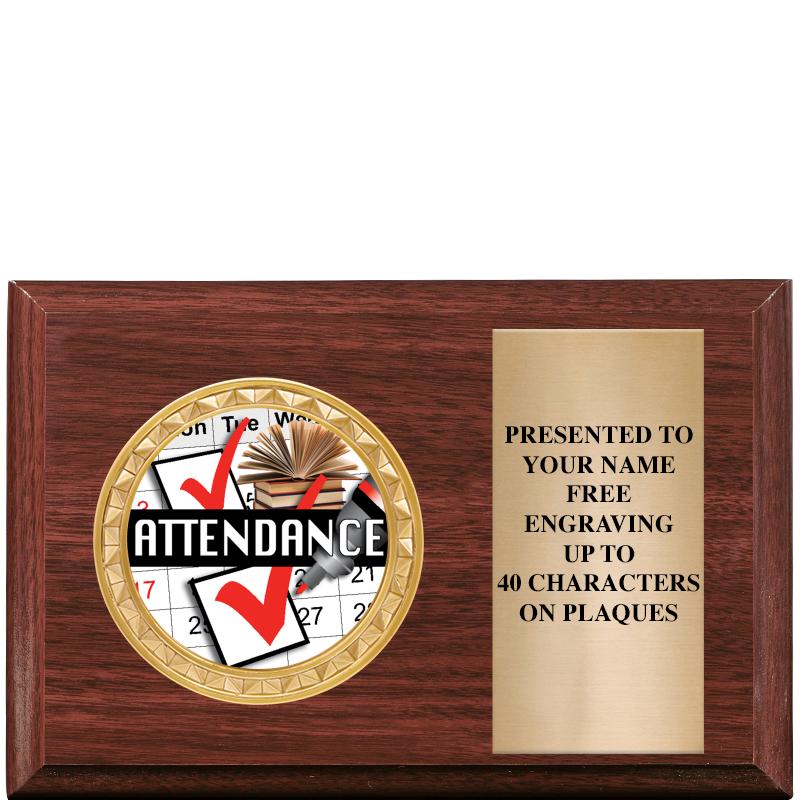 6" X 4" WOOD INSERT PLQ