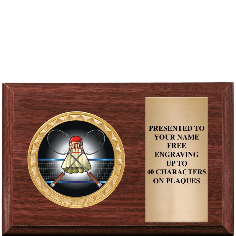 6" X 4" WOOD INSERT PLQ