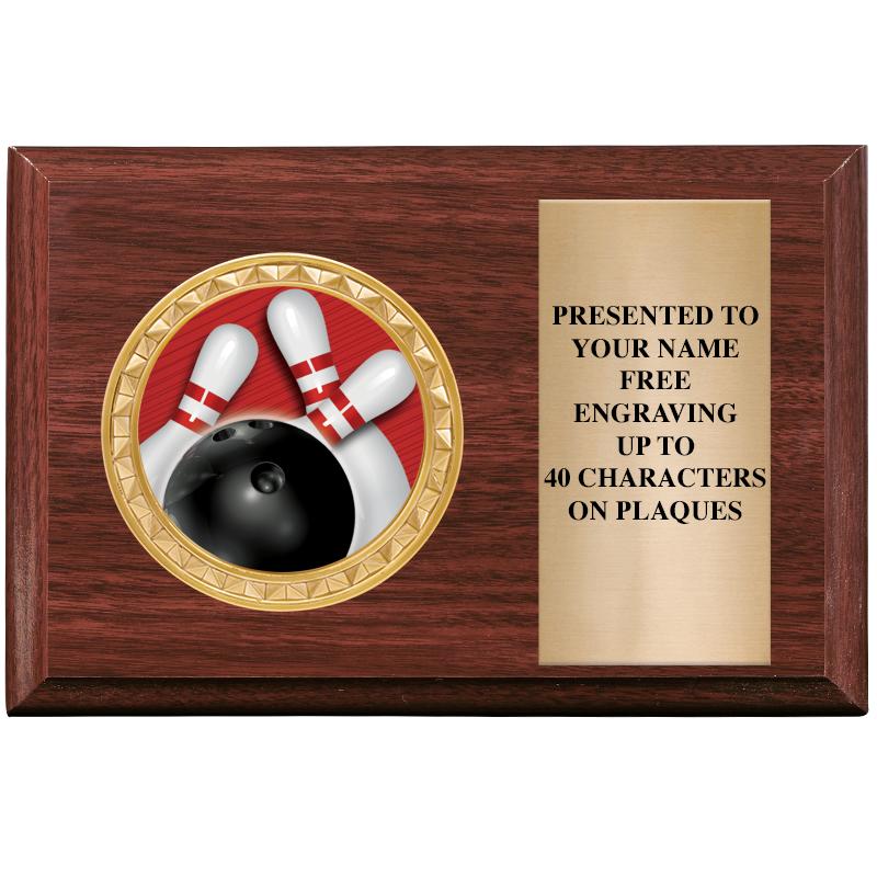 6" X 4" WOOD INSERT PLQ