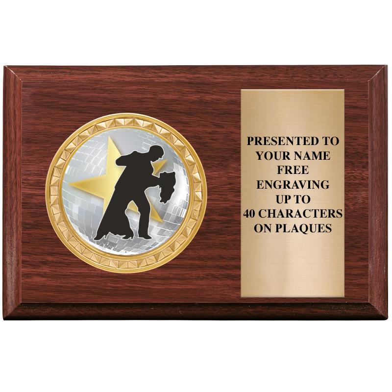 6" X 4" WOOD INSERT PLQ