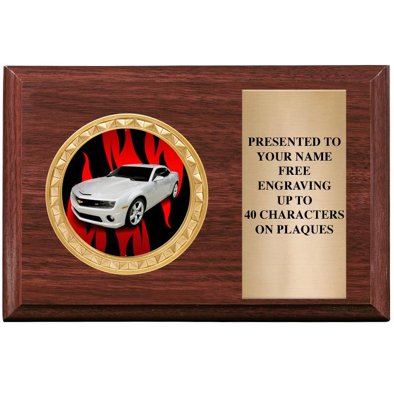 6" X 4" WOOD INSERT PLQ