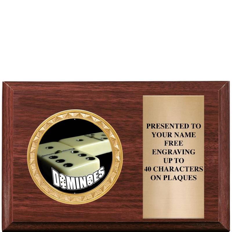 6" X 4" WOOD INSERT PLQ