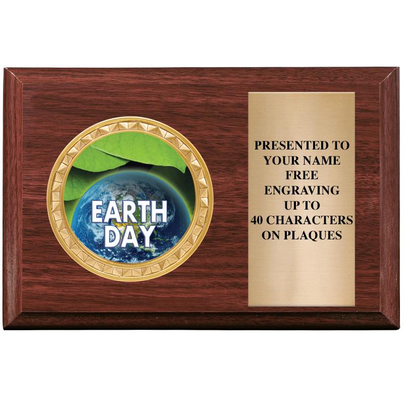 6" X 4" WOOD INSERT PLQ