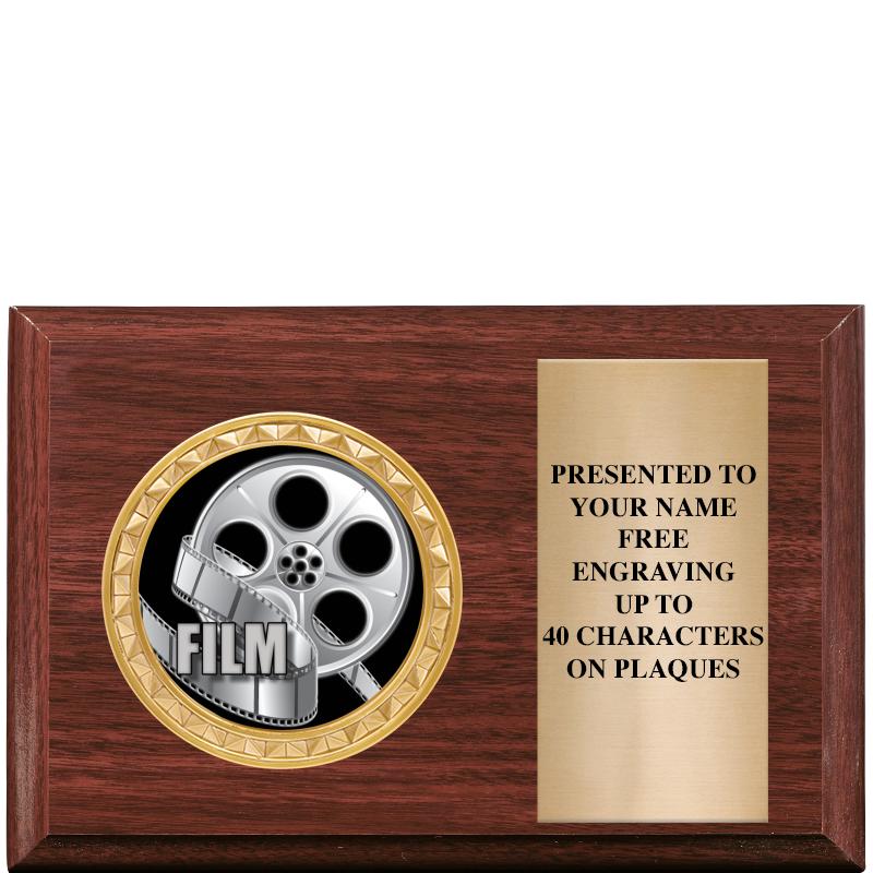 6" X 4" WOOD INSERT PLQ