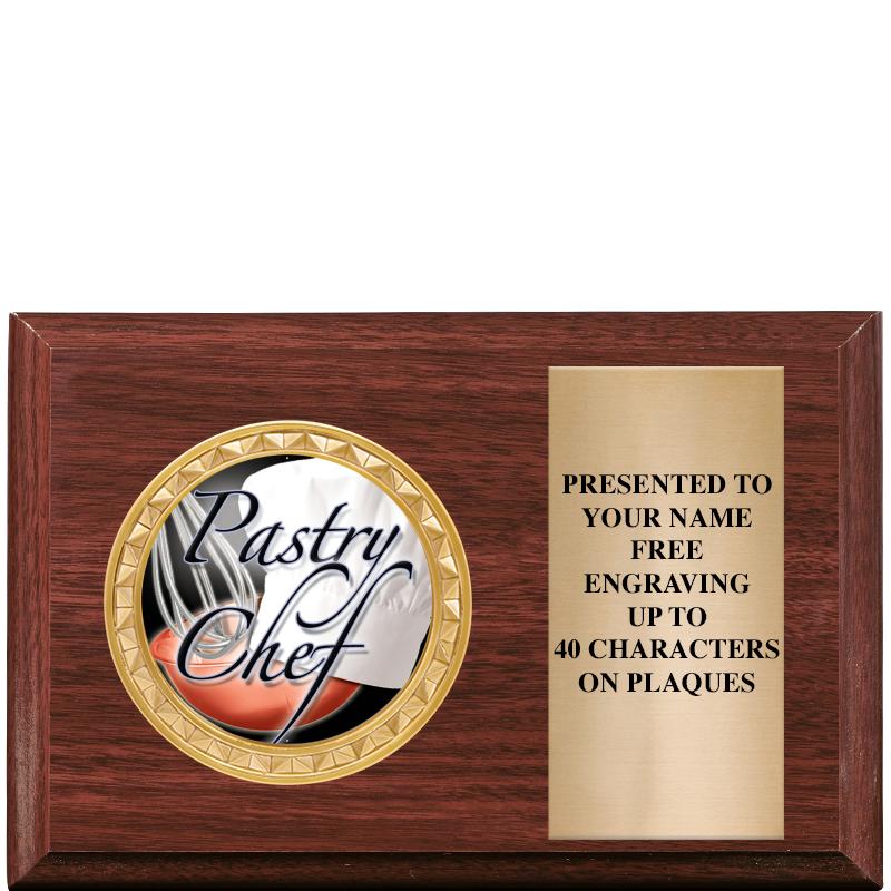 6" X 4" WOOD INSERT PLQ