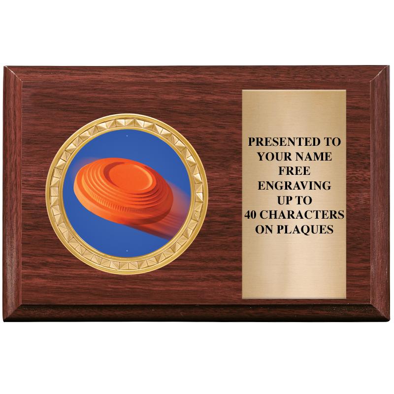 6" X 4" WOOD INSERT PLQ