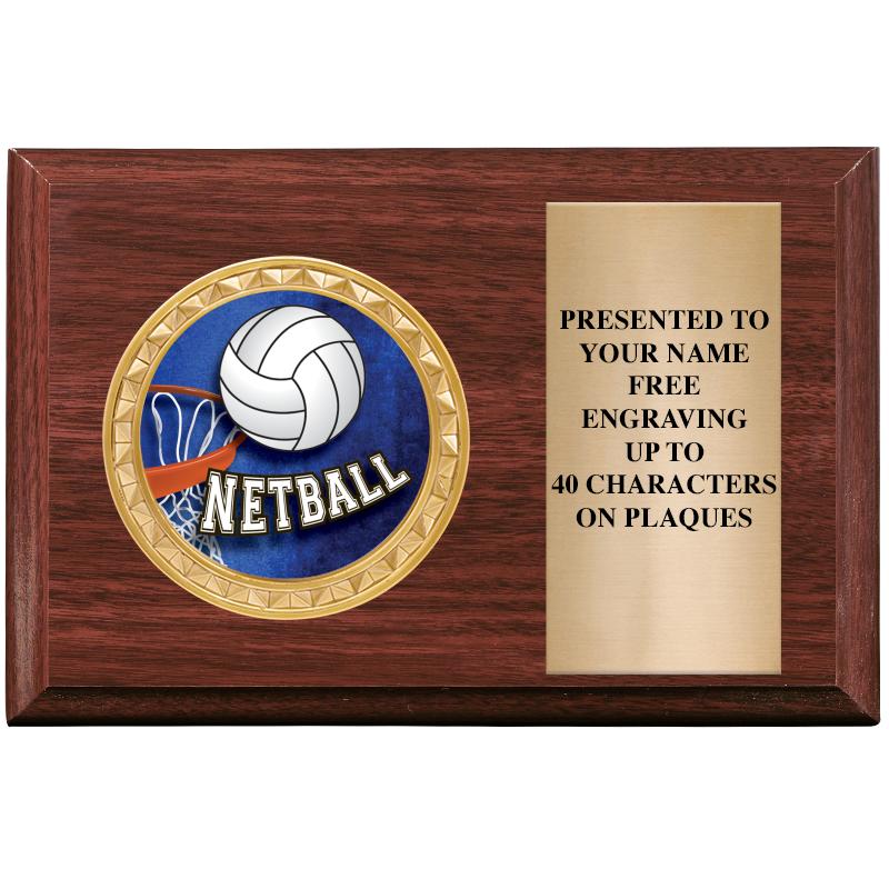 6" X 4" WOOD INSERT PLQ