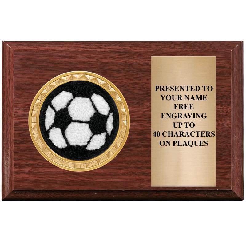 6" X 4" WOOD INSERT PLQ