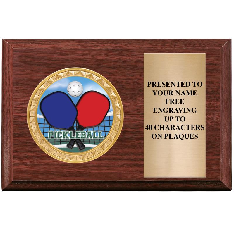 6" X 4" WOOD INSERT PLQ