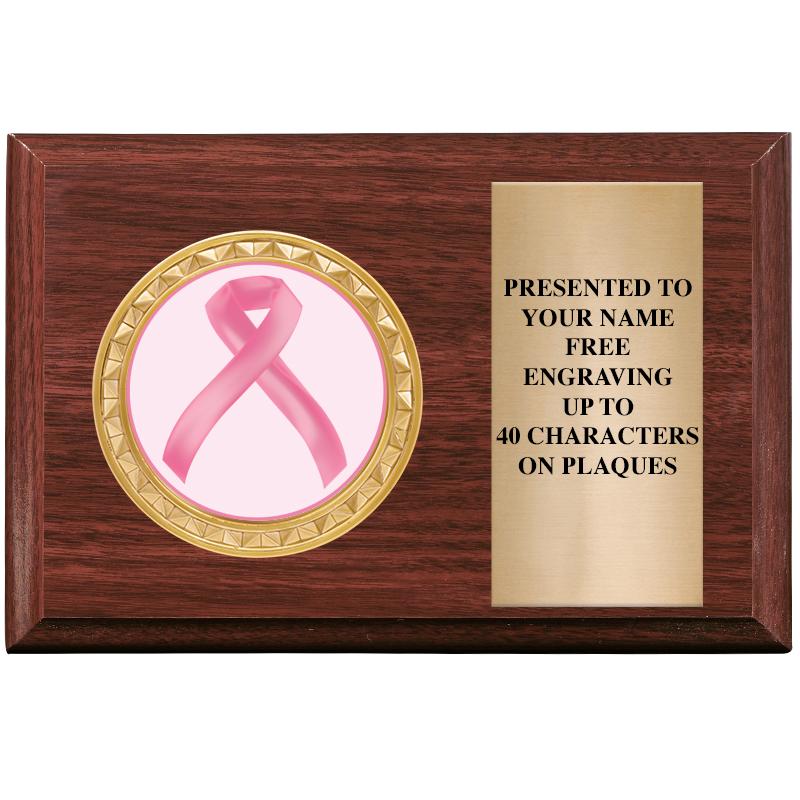 6" X 4" WOOD INSERT PLQ