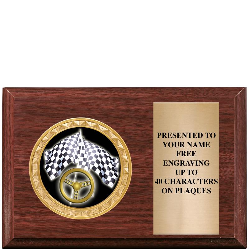 6" X 4" WOOD INSERT PLQ