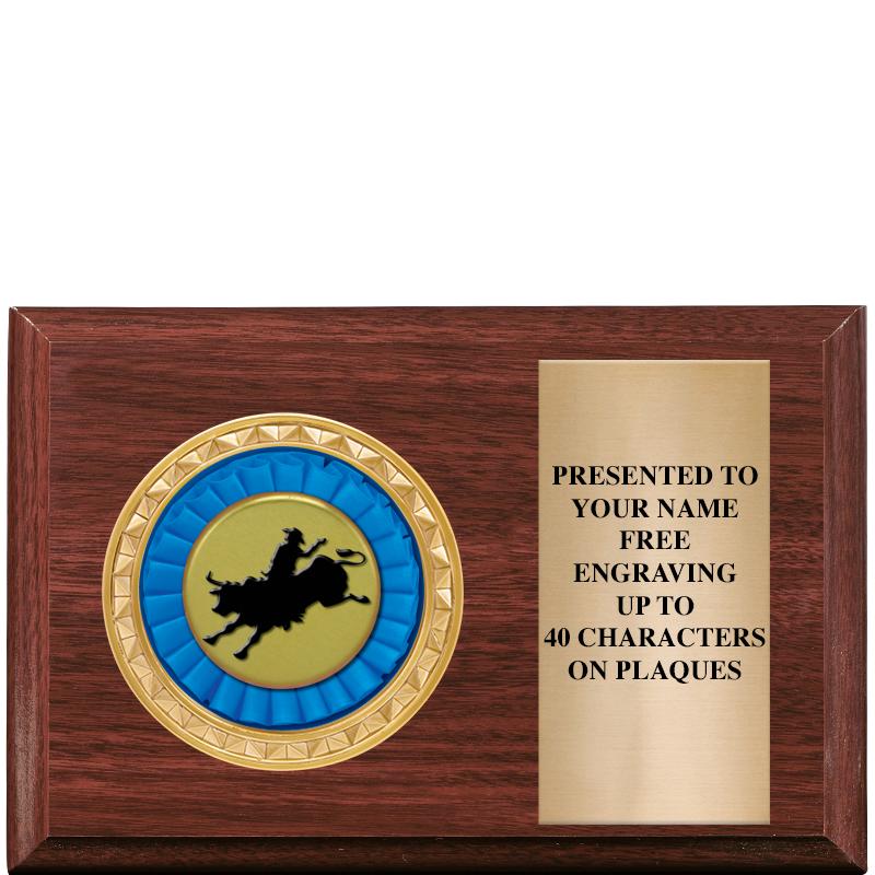 6" X 4" WOOD INSERT PLQ