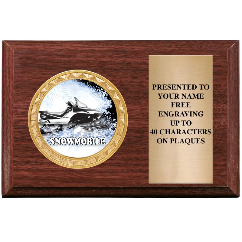 6" X 4" WOOD INSERT PLQ