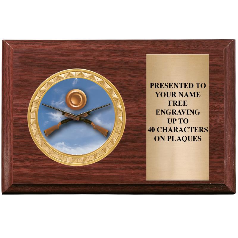 6" X 4" WOOD INSERT PLQ