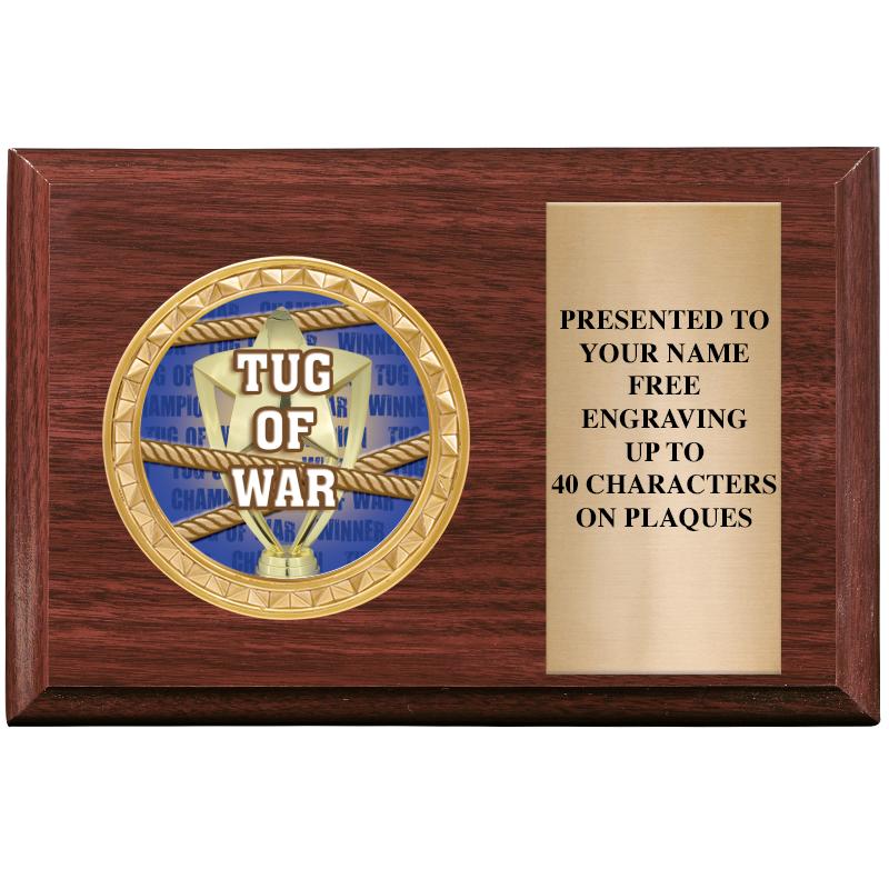 6" X 4" WOOD INSERT PLQ