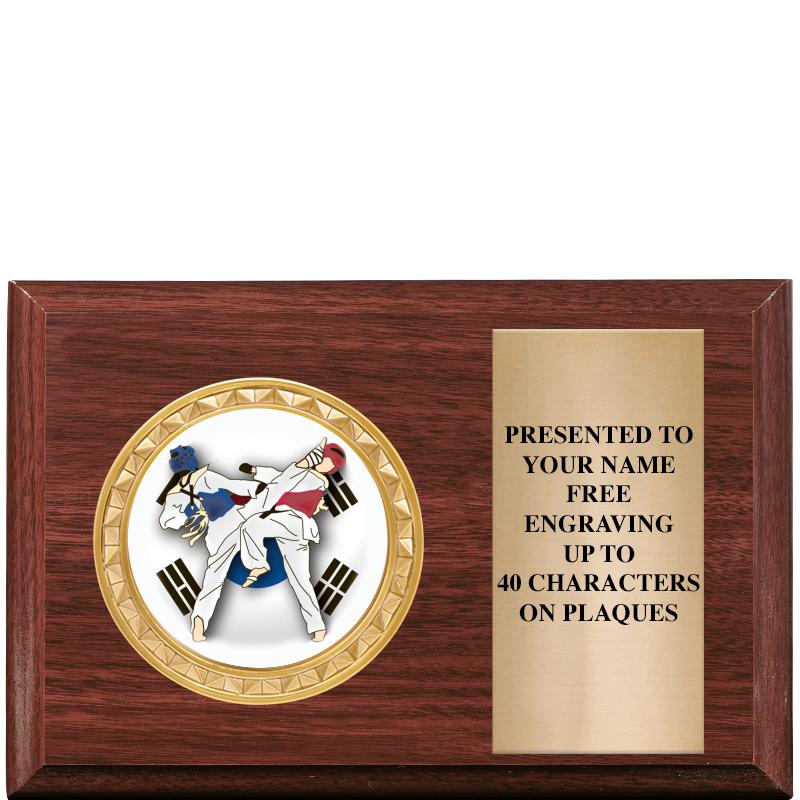 6" X 4" WOOD INSERT PLQ