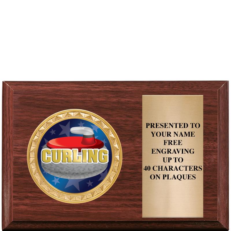 6" X 4" WOOD INSERT PLQ