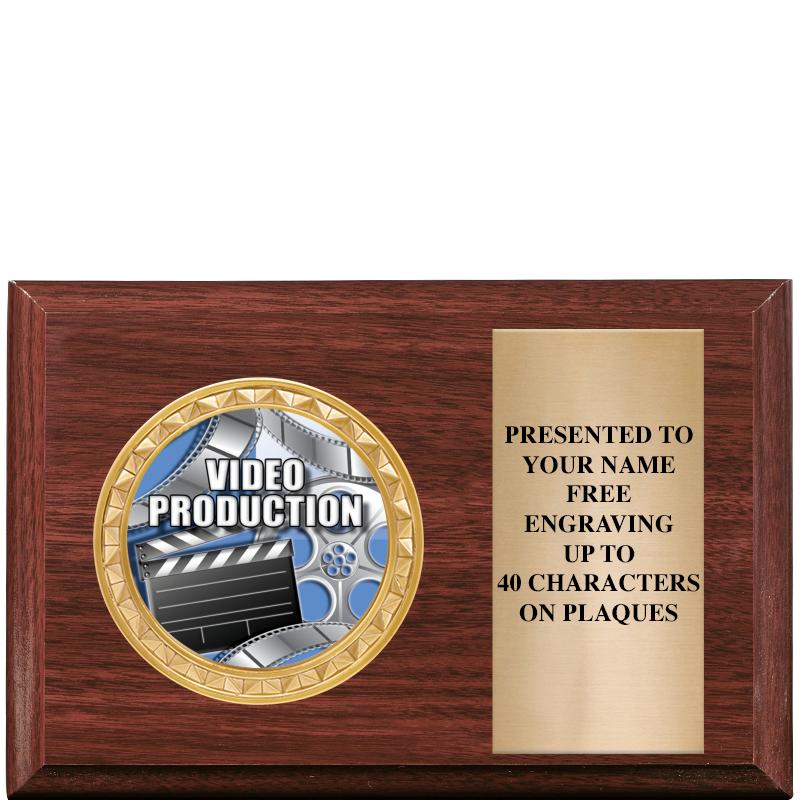 6" X 4" WOOD INSERT PLQ