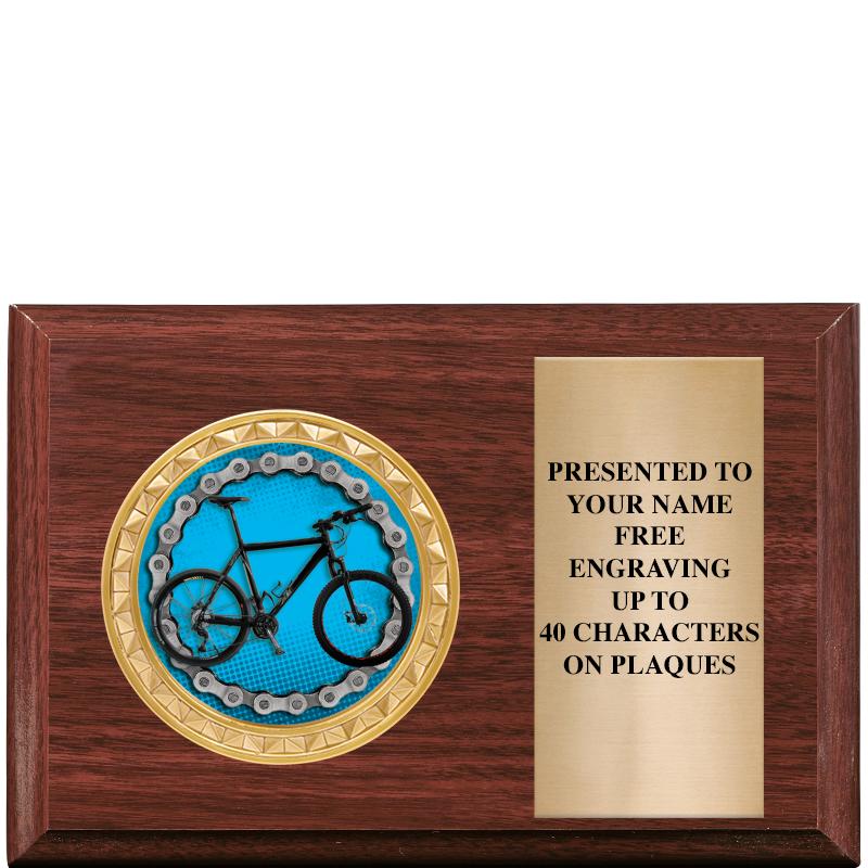 6" X 4" WOOD INSERT PLQ