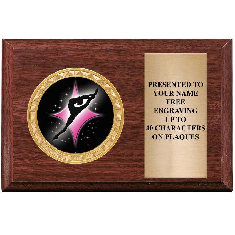 6" X 4" WOOD INSERT PLQ