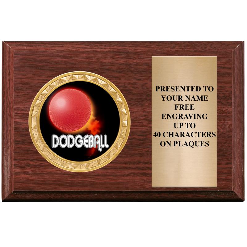 6" X 4" WOOD INSERT PLQ