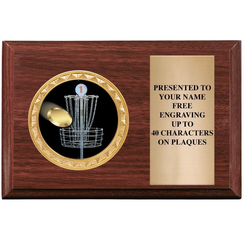 6" X 4" WOOD INSERT PLQ