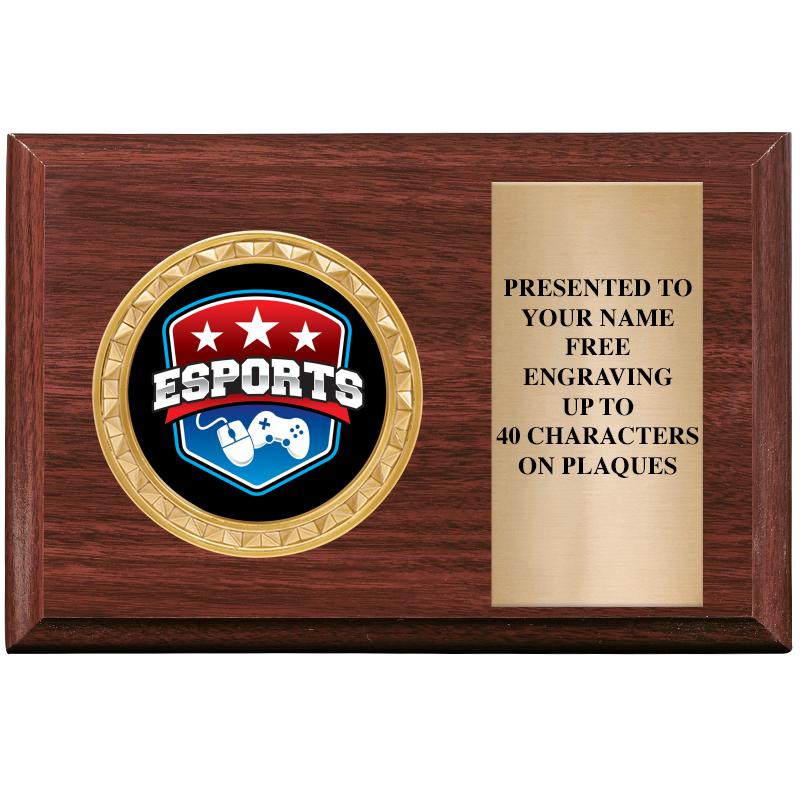 6" X 4" WOOD INSERT PLQ